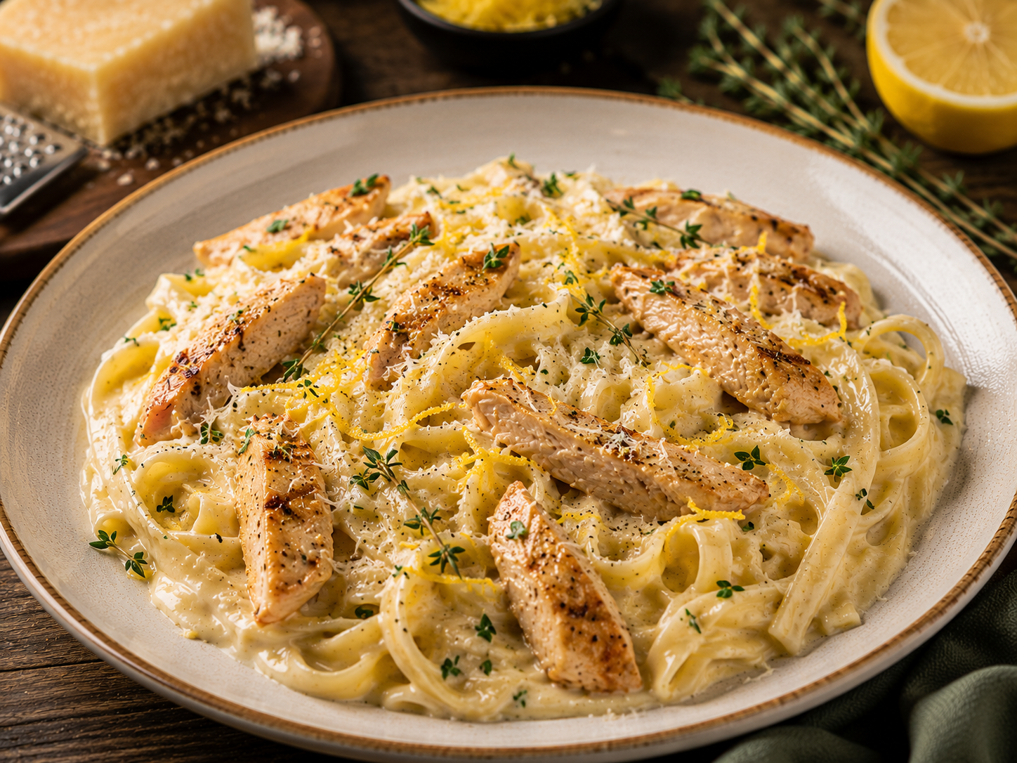 FETTUCCINE ALFREDO