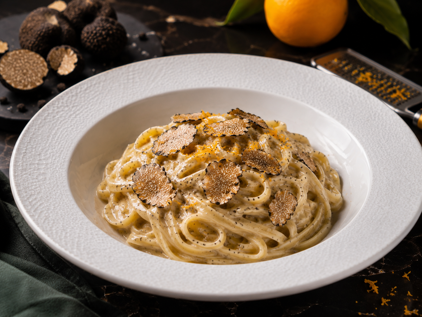 FETTUCCINE ARANCIO NERO
