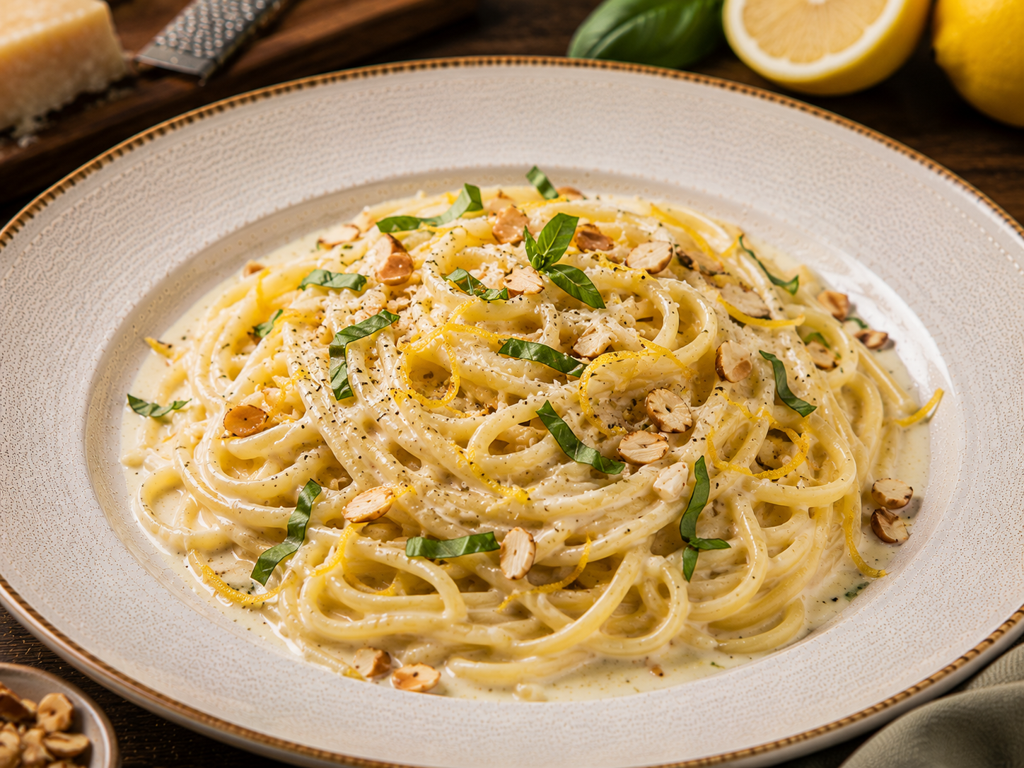 LINGUINE AL LIMONE