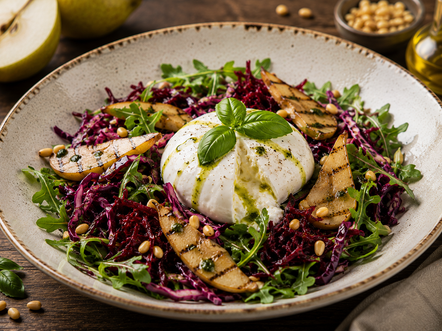 Burrata e Pera